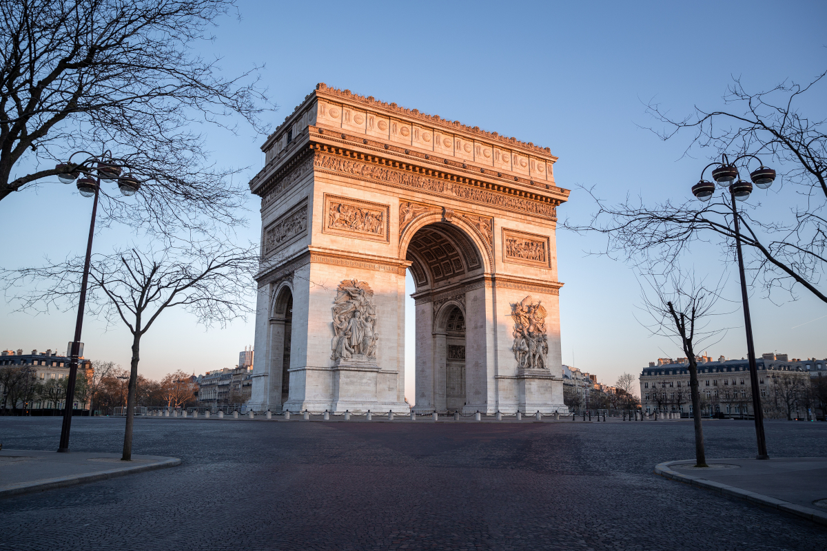 Lockdown in Paris Wie ausgestorben 