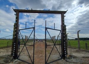 In Birkenau, KZ Auschwitz II (Copyright: Landry Charrier)