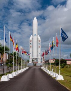 In Kourou © Wikimedia Commons