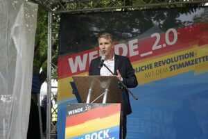 Björn Höcke in Mödlareuth 2019 © Wikimedia Commons