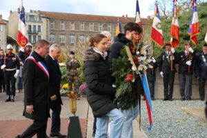 Kranzniederlegung in Verdun (Copyright Stefan Raetz)
