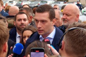 Jordan Bardella ist seit November 2022 Vorsitzender des Rassemblement National