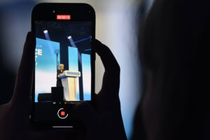 Marine Le Pen in Marseille, 3. März 2024 (Copyright: Imago)