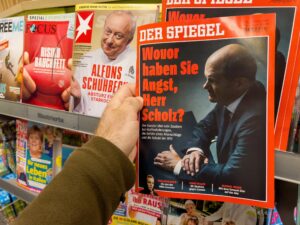 „Der Spiegel“, édition du 23.4.2022 (Copyright: Depositphotos)