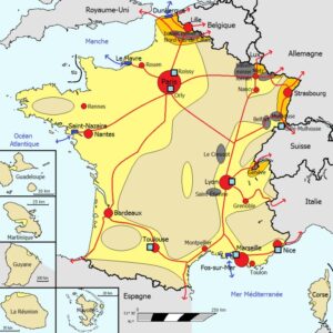 Paris und die "Diagonale der Leere" (Copyright: Wikimedia Commons)