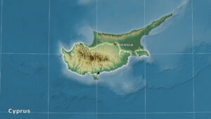Carte de Chypre avec ligne de démarcation (Copyright: Depositphoto)