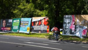 Affiches électorales en Allemagne (Copyright: Imago)