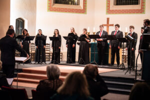 Konzert des Profi Vokalensemble in Düsseldorf im Rahmen des IDO Festivals (Copyright: Finn Löw)