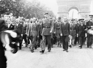 Die Befreiung von Paris, 25. August 1944 (Copyright: Wikimedia Commons)