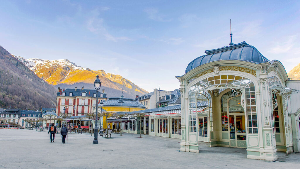 Esplanade in Cauterets 