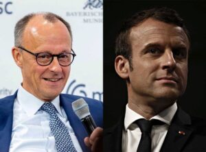 Friedrich Merz und Emmanuel Macron