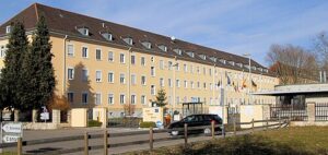 Stabsgebäude der Deutsch-Französischen Brigade in Müllheim (Copyright: Wikimedia Commons)