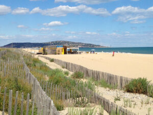 Sandstrand in Sète (Copyright: Hilke Maunder)