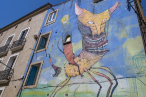 Fassadenkunst (Copyright: Hilke Maunder)