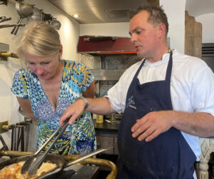 Hilke Maunder mit David Goerne (Copyright: Hilke Maunder)