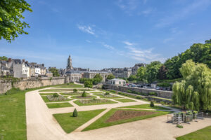 Vannes, Stadtpark an der Stadtmauer (Copyright: Hilke Maunder)