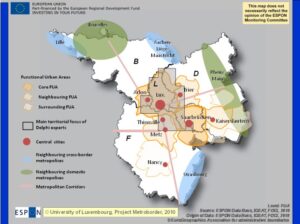 Copyright: T. Chill, E. Evrard, C. Schulz u.a., 2010/ESPON/Universität Luxemburg