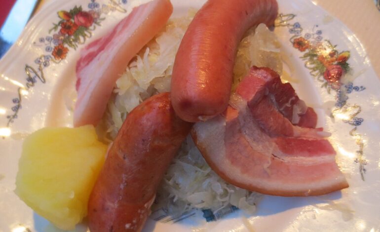 Gastronomie: Choucroute, Würste und… Linguistik