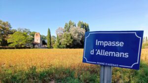 Le hameau d’Allemans sur la commune Penne-d’Agenais (Copyright : Gérard Foussier)