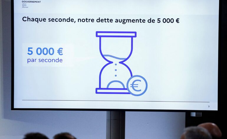 Die Schuldensucht der Franzosen