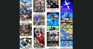 Zusammenstellung patriotischer Kirchenfenster (Copyright: Gérard Foussier)