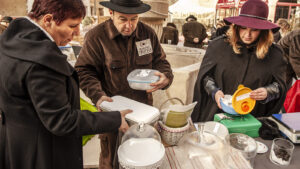 Der Trüffelmarkt von Saint-Paul-Trois-Châteaux (Copyright: Hilke Maunder)