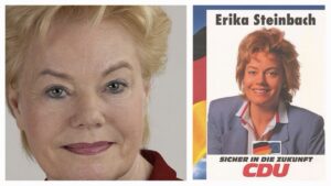 Erika Steinbach est présidente de la DES depuis 2018. De 1990 à 2017, elle a été députée du Bundestag pour le compte de la CDU (Copyright : Wikimedia Commons)