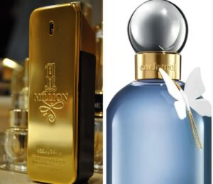 Zwei Flacons der Marke Givaudan