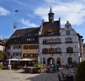 Place de la mairie à Staufen-en-Brisgau