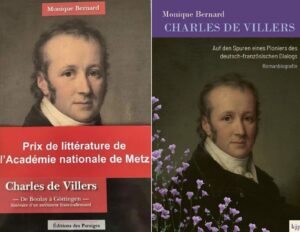 Cover zweier Bücher über Charles de Villers