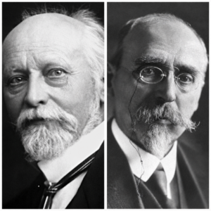 1927 erhielten Ferdinand Buisson und Ludwig Quidde den Friedensnobelpreis für ihr langjähriges Engagement in der internationalen Friedensbewegung sowie ihren Einsatz für Völkerverständigung und Abrüstung (Copyright: Wikimedia Commons)