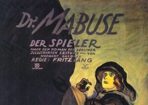 Affiche du film de Fritz Lang, Dr. Mabuse, le joueur (1922)