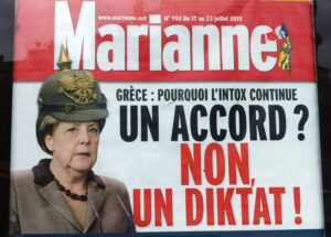 Une du numéro 352 de la revue Marianne