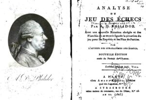 Titelseite des Buches "Analyse du Jeu des échecs" par A. D. Phillidor