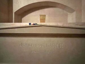 Joséphine Baker wurde am 30. November 2021 im Pariser Panthéon beigesetzt