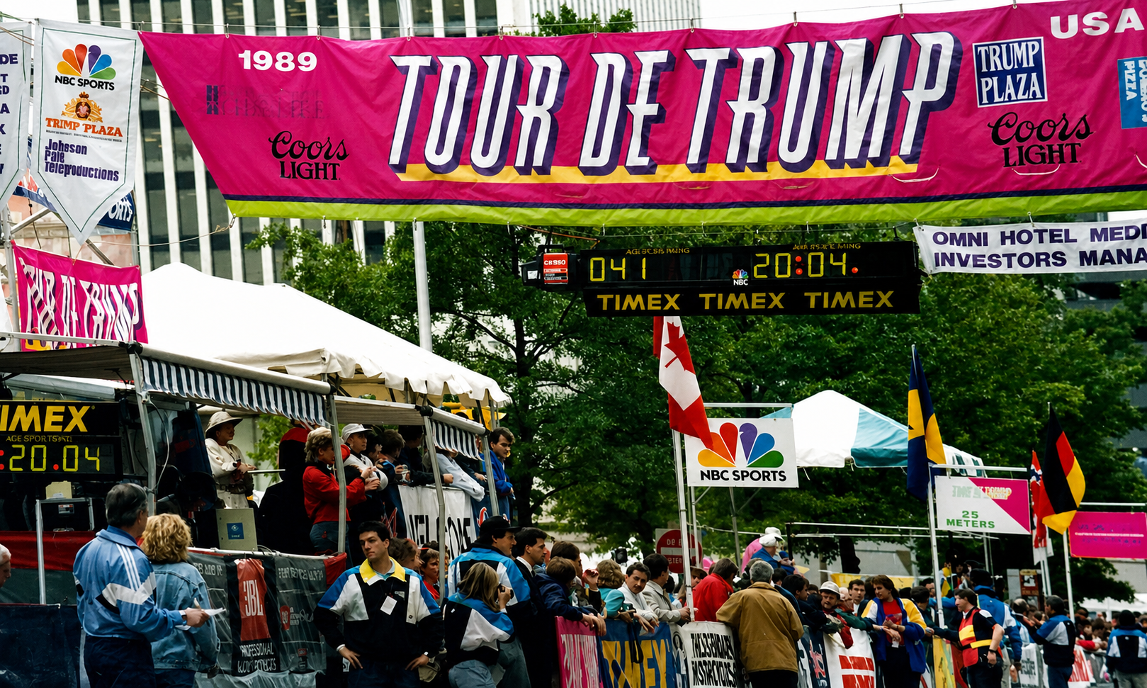 Radsport: Als Donald Trump die Tour de France überholen wollte 