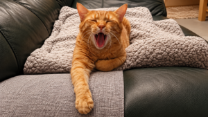Notre petit Paul: ein Pariser Hauskater mit großem Freiheitsdrang, ausgeprägtem Entdeckergeist und gelegentlich zweifelhaften Manieren (Copyright: Frank Gröninger)