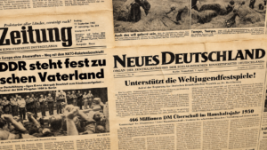 Neues Deutschland war das Zentralorgan der SED (Copyright: Wikimedia Commons)