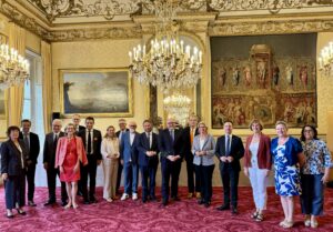 Rencontre des groupes d’amitié franco-allemands du Bundesrat et du Sénat français à Paris, juillet 2026 (Copyright : Deutscher Bundesrat)